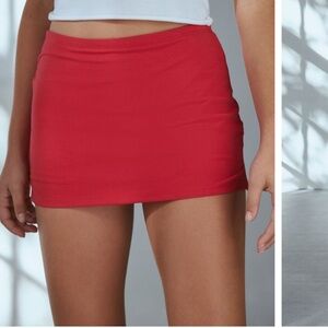 Out From Under Bec Low Rise Micro Mini Skort